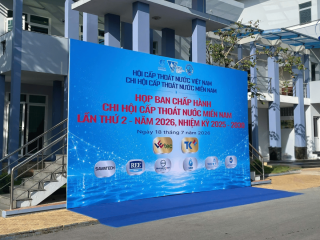 Hội nghị Ban Chấp hành Chi hội Cấp Thoát nước miền Nam lần thứ 2 năm 2026